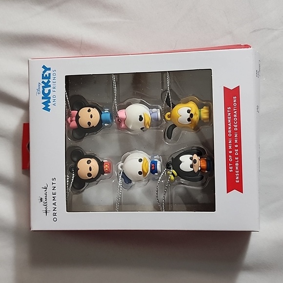 Hallmark Other - Hallmark mickey mouse and friends mini ornaments new